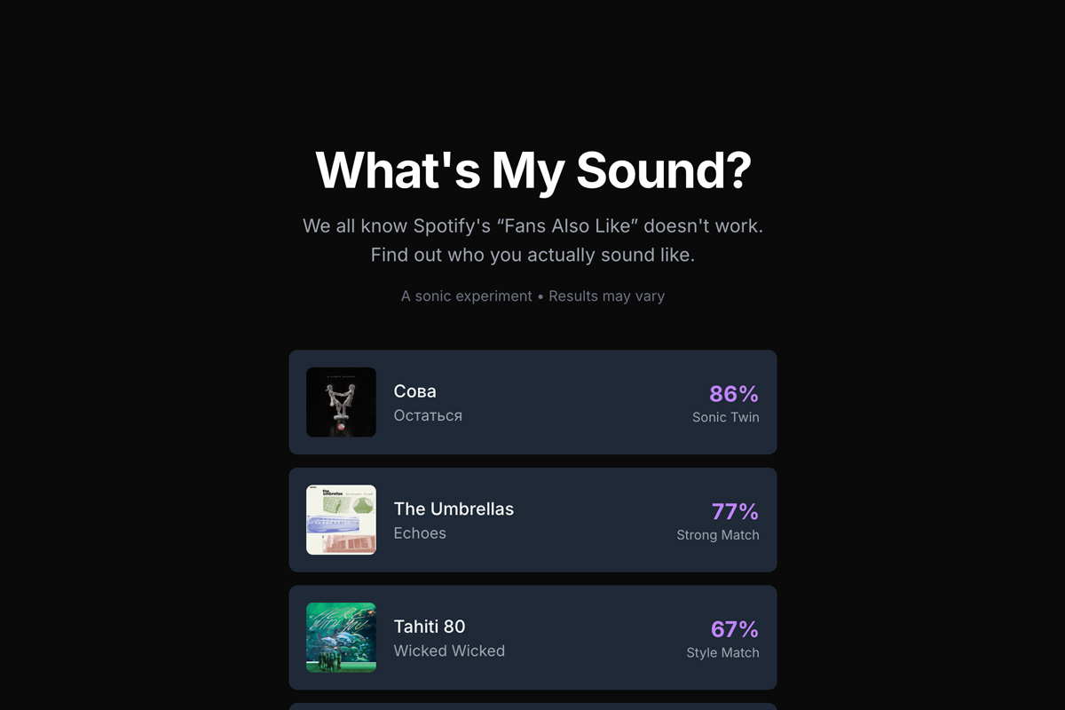 What's My Sound screenshot